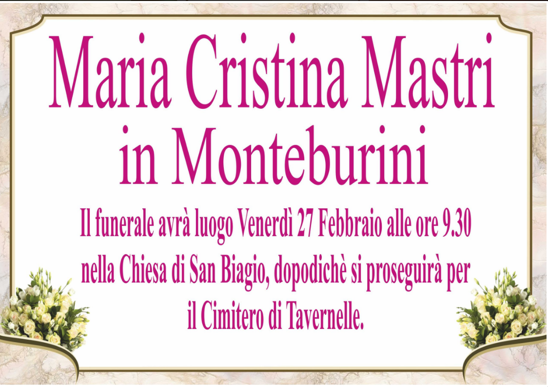 Maria Cristina Mastri