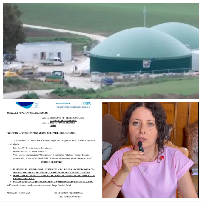 IL BLUFF DELLE PUZZE A PADIGLIONE: GLORIO PROMETTE MIRACOLI, L'UGL VA DAL PREFETTO E "OSIMO OGGI" SVELA IL CASO POSSIBILE DI SGR BIO OSIMO 2