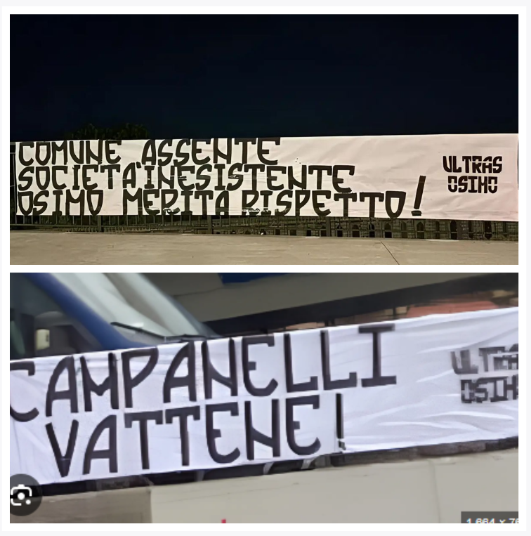 OSIMANA ALL'ULTIMA SPIAGGIA: DI QUALE MORTE MORIRE? APRIRE A MARCHESINI O AD UNA CORDATA DI PRESTANOMI?