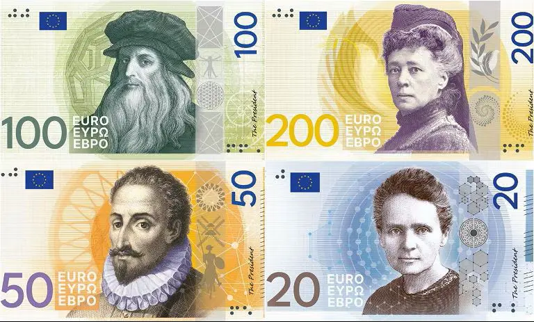 EURO RIVOLUZIONE 2028, ADDIO ALLE ATTUALI BANCONOTE: IN ARRIVO I LEONARDO DA 100 EURO