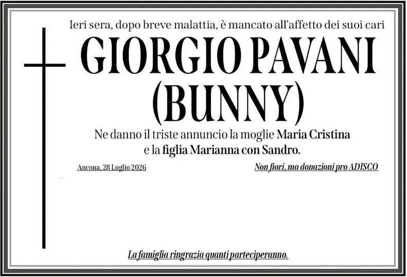 Giorgio "Bunny" PAVANI