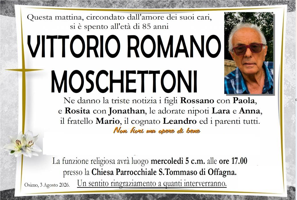 Vittorio Romano MOSCHETTONI