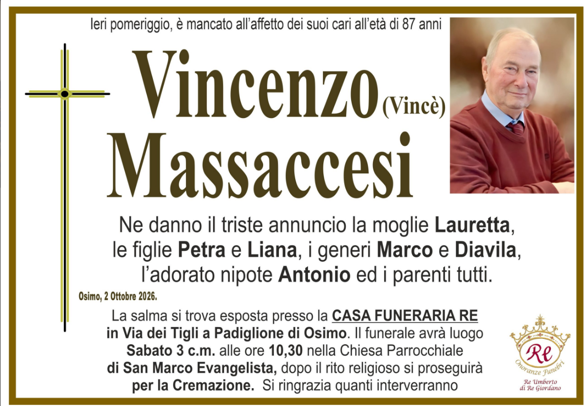 Vincenzo (Vincè) MASSACCESI