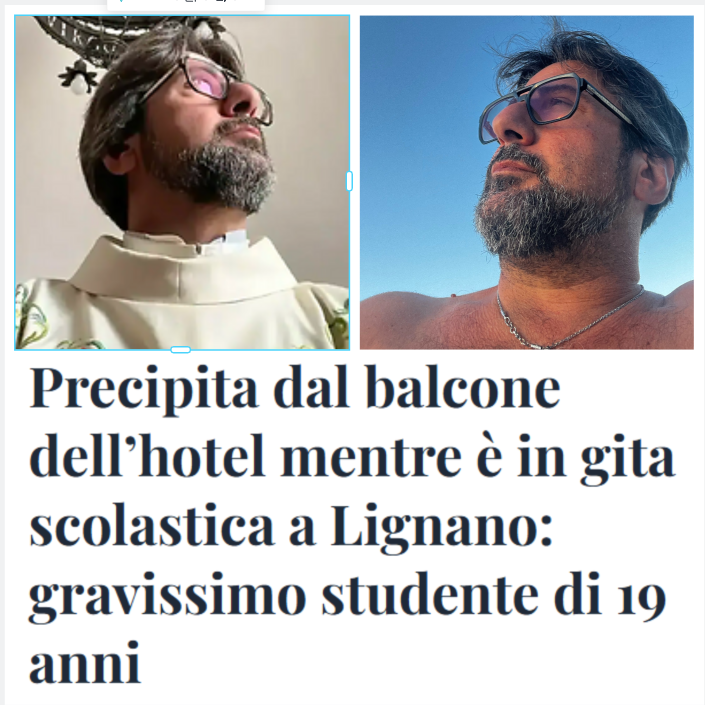 DOPO IL MIRACOLO DI OSTUNI IL SANGUE DI LIGNANO, PERCHE' IL MODELLO "TETTI & VODKA" E' UN PERICOLO