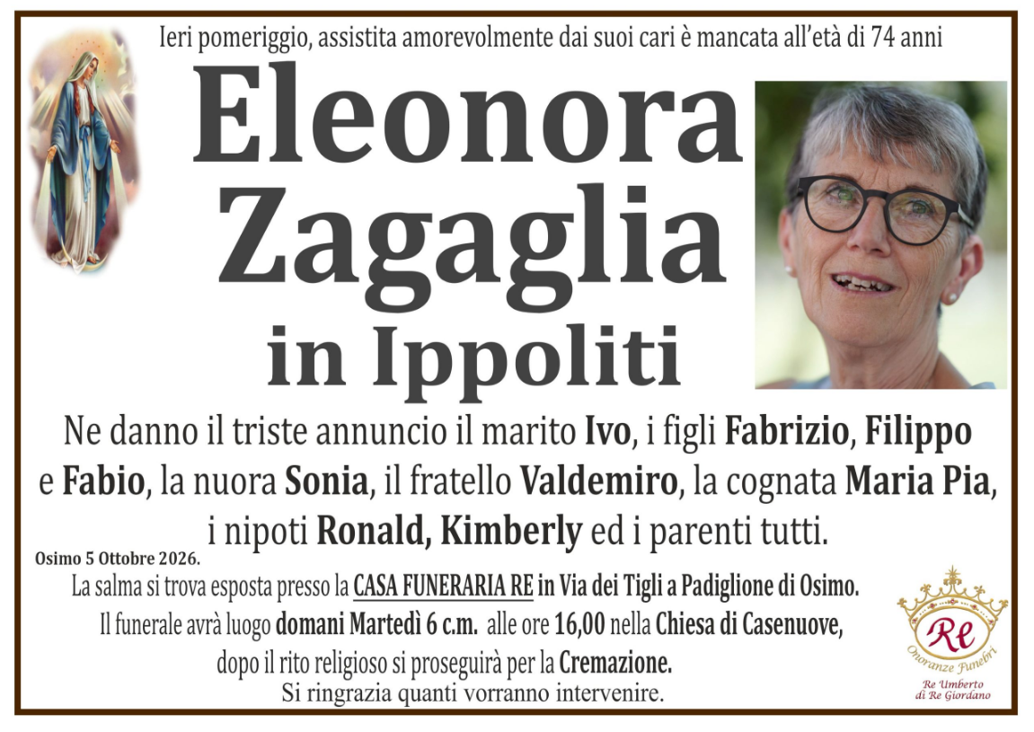 Eleonora ZAGAGLIA in IPPOLITI