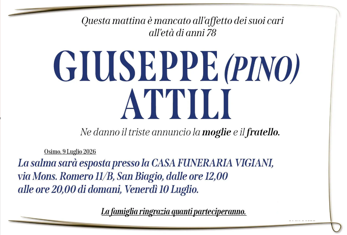 Giuseppe (Pino) ATTILI